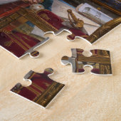 De keizer Napoleon in zijn studie op de Tuileries Legpuzzel (Zijkant)