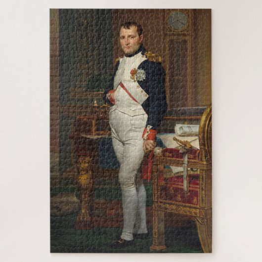 De keizer Napoleon in zijn studie op de Tuileries Legpuzzel (Verticaal)