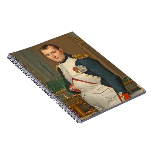 De keizer Napoleon in zijn studie op de Tuileries Notitieboek (Rechterzijde)