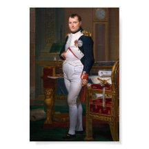 De keizer Napoleon in zijn studie op de Tuileries