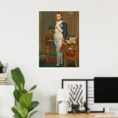 De keizer Napoleon in zijn studie op de Tuileries Poster (Thuiskantoor)