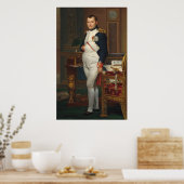 De keizer Napoleon in zijn studie op de Tuileries Poster (Keuken)