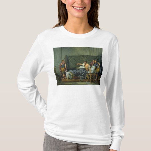 De keizer Severus die zijn zoon berispt T-shirt (Voorkant)