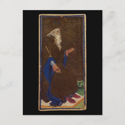 De keizer Tarot-kaart Briefkaart (Voorkant)