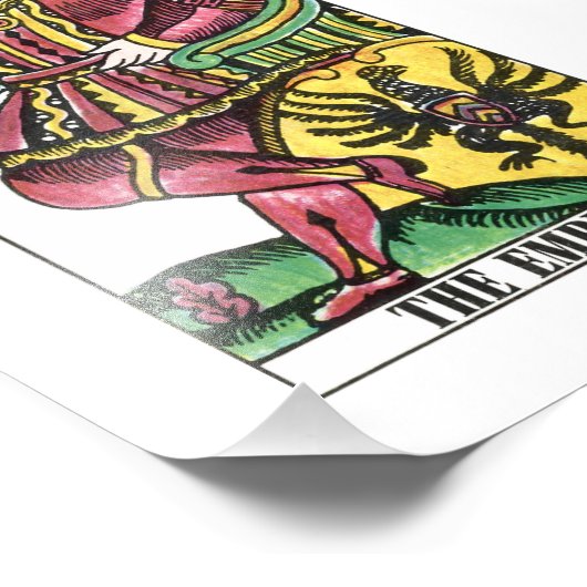 De keizer Tarot-Kaart Foto Afdruk (Hoek)