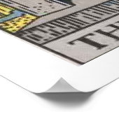 De keizer Tarot Kaart Poster (Hoek)