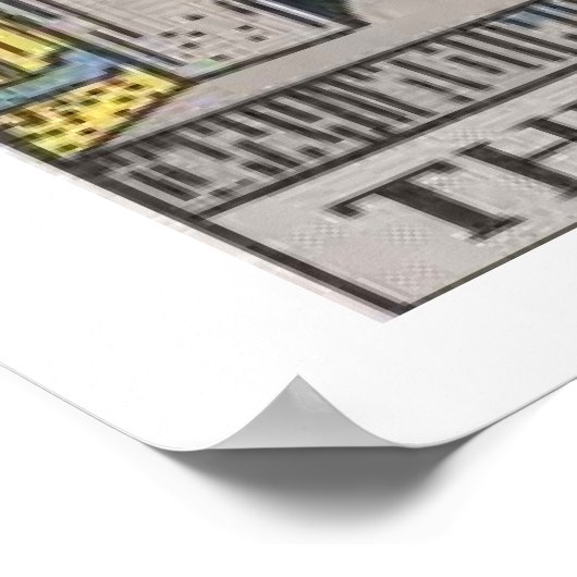 De keizer Tarot Kaart Poster (Hoek)