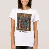DE KEIZER - TAROT KAART T-SHIRT (Voorkant)
