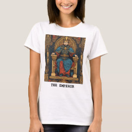 DE KEIZER - TAROT KAART T-SHIRT