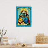 De Keizer Tarotkaart Kunst Poster (Keuken)