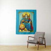 De Keizer Tarotkaart Kunst Wandkleed (In situ)