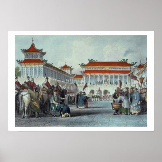 De keizer Teaon-Kwang die zijn bewakers, Pala, her Poster (Voorkant)