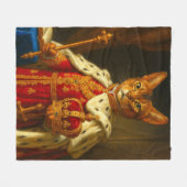 De keizer van een zonnestraal | Napoleon Cat Fleece Deken (Voorkant (Horizontaal))