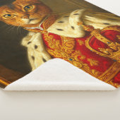 De Keizer van een Zonnestraal | Napoleon Kat Sherpa Deken (3/4)