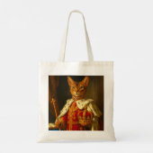 De Keizer van een Zonnestraal | Napoleon Kat Tote Bag (Achterkant)
