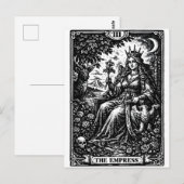 De keizerin — BurnsInHell Tarot III Briefkaart (Voorkant / Achterkant)