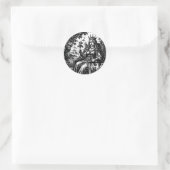 De Keizerin — BurnsInHell Tarot III Ronde Sticker (Tas)