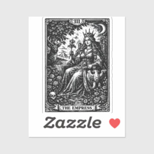 De Keizerin — BurnsInHell Tarot III Sticker