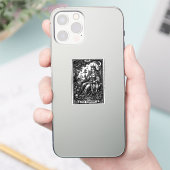 De Keizerin — BurnsInHell Tarot III Sticker (Telefoon)