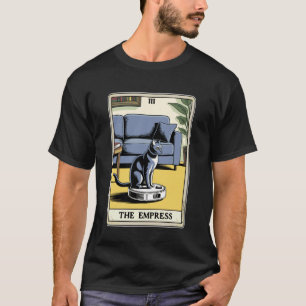 De Keizerin Robot Stofzuiger Kat Grappige Tarot C T-shirt