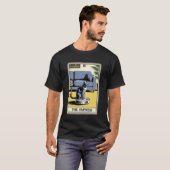 De Keizerin Robot Stofzuiger Kat Grappige Tarot C T-shirt (Voorkant volledig)