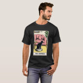 De Keizerin Robot Stofzuiger Kat Grappige Tarot C T-shirt (Voorkant volledig)