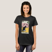 De Keizerin Robot Stofzuiger Kat Grappige Tarot C T-shirt (Voorkant volledig)