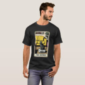 De keizerin robot stofzuiger kat grappige tarot C T-shirt (Voorkant volledig)