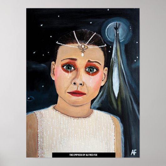 De Keizerin Schilderij van Alfred Fox Poster (Voorkant)