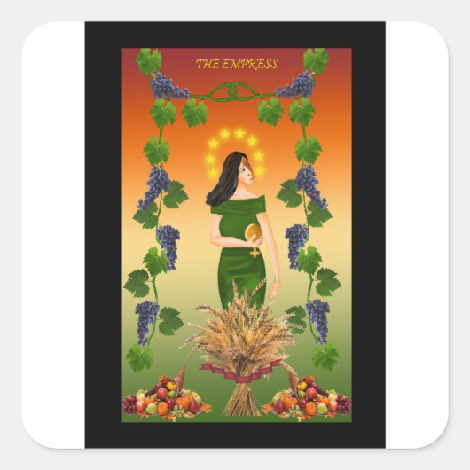 De keizerin - Sticker (Voorkant)