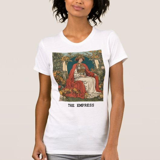 DE KEIZERIN - TAROT KAART T-SHIRT (Voorkant)