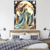 De Keizerin Tarot Magic Painting Canvas Afdruk (Insitu (Slaapkamer))