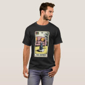 De Keizerin Tarotkaart Kat Robot Stofzuiger Ca T-shirt (Voorkant volledig)