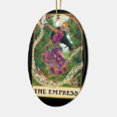 De Keizerin Tarotkaart Keramisch Ornament (Links)