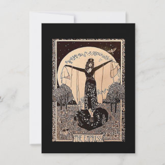 De keizerin tarotkaart notitiekaartje