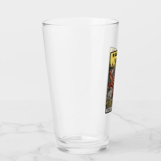 De Keizerin zegt dat mijn huis mijn regels is Glas (Rechts)