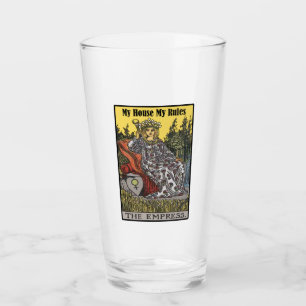 De Keizerin zegt dat mijn huis mijn regels is Glas