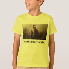 De keizerlijke glorie van Caesar geel T-shirt