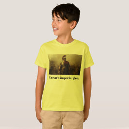 De keizerlijke glorie van Caesar geel T-shirt