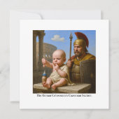 De keizersnede van het Romeinse Colosseum Kaart (Voorkant)