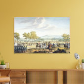 De keizerswacht in aanwezigheid van canvas afdruk (Insitu (Woonkamer))