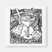 'De kelk' Magneet (Voorkant)