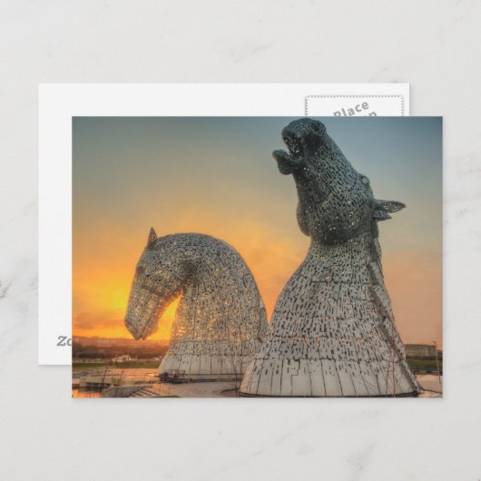 De Kelpies Briefkaart (Voorkant / Achterkant)