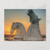 De Kelpies Briefkaart (Voorkant)