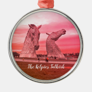 De Kelpies, Falkirk in Schotland Metalen Ornament