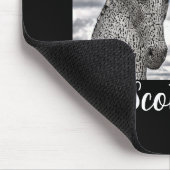 De Kelpies in Falkirk Schilderachtig Schotland Muismat (Hoek)