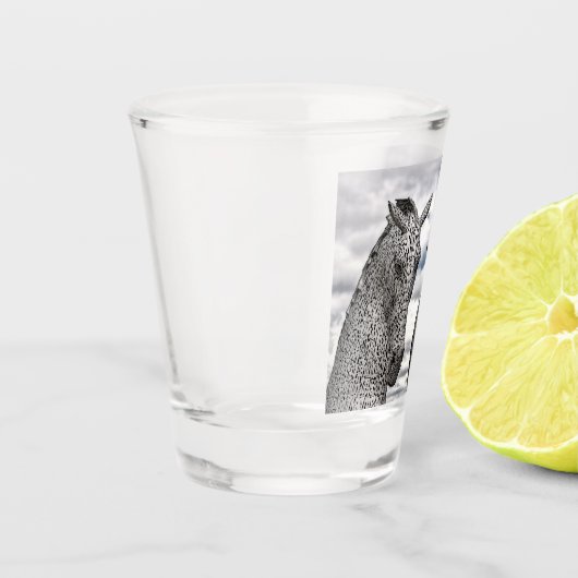 De Kelpies in Falkirk Scotland Shot Glas (Links)