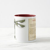 De Keltische Dragonfly Mok (Midden)