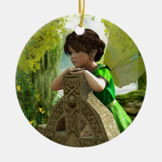 De Keltische feier Keramisch Ornament (Voorkant)