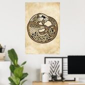 De Keltische Ferret Poster (Thuiskantoor)